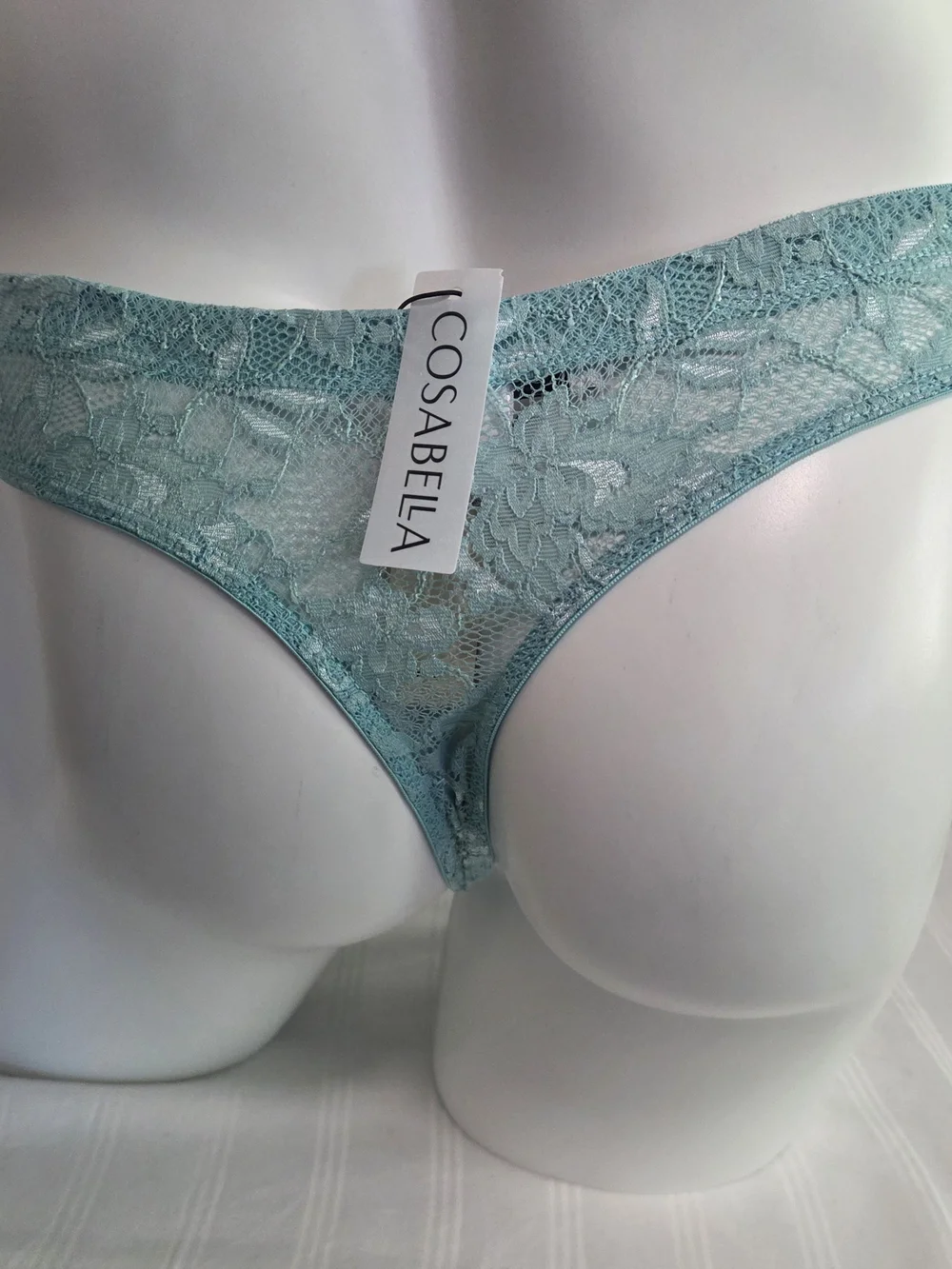 Cosabella Men's Classic G String - Blu Capri
